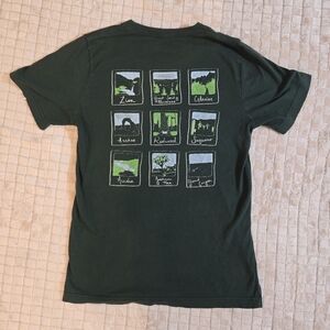 Serengetee National Parks Green T-Shirt
